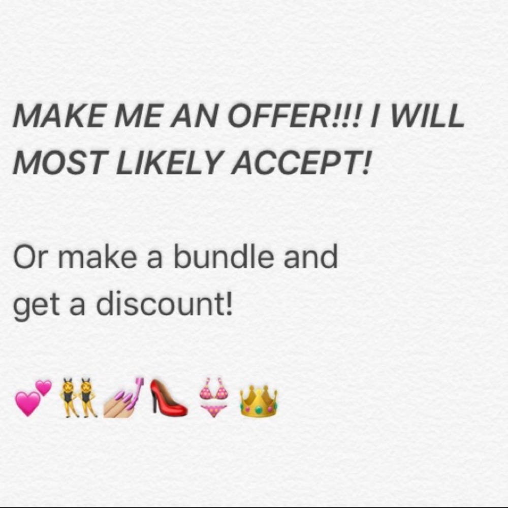 MAKE ME AN OFFER OR MAKE A BUNDLE